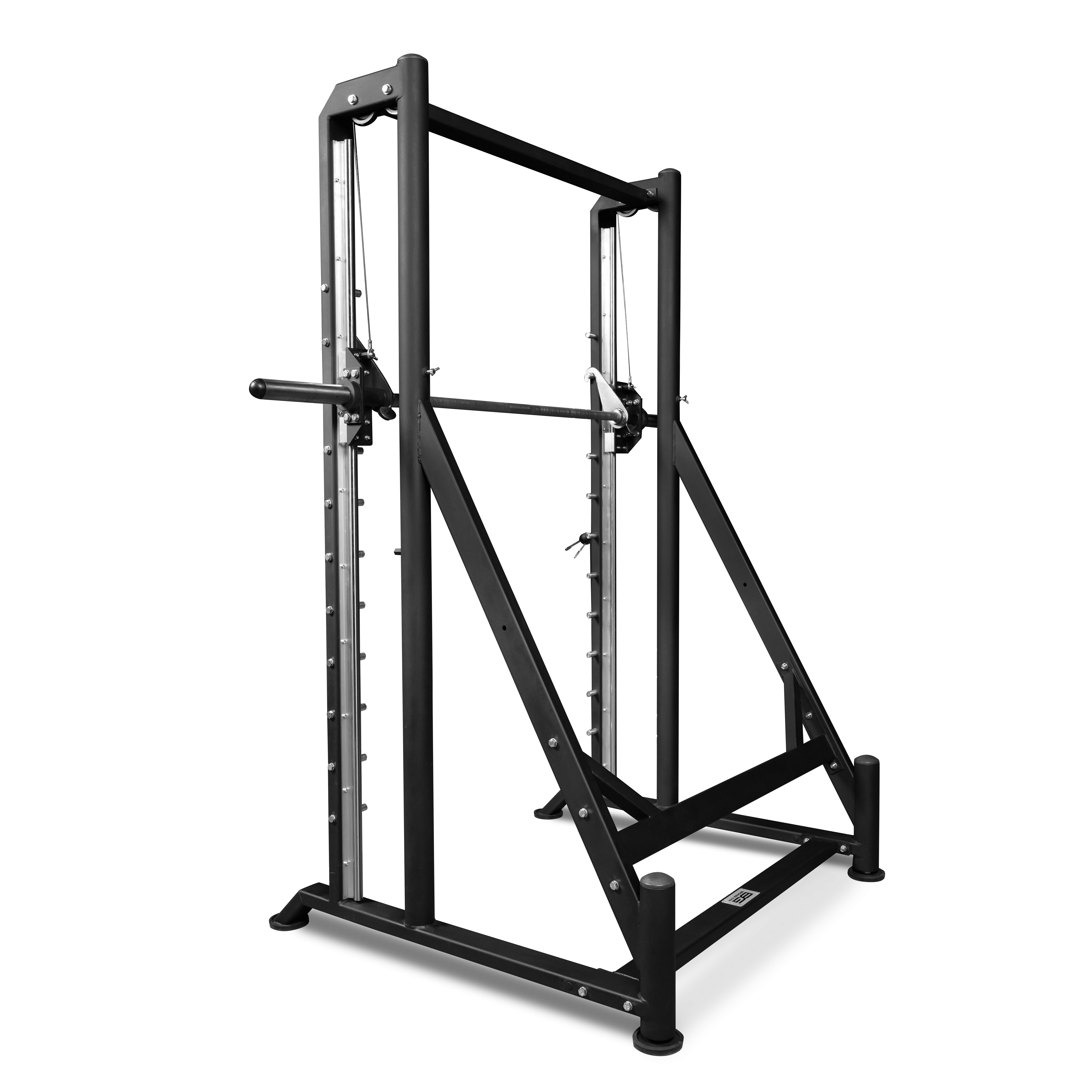 Машина Смита с противовесом комбинированная BRONZE GYM PARTNER Sm3