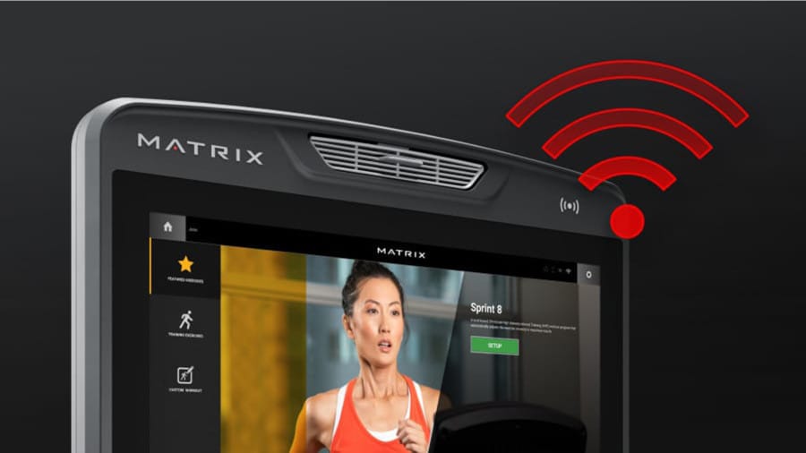 Лестница-степпер MATRIX Endurance с консолью Touch XL Base