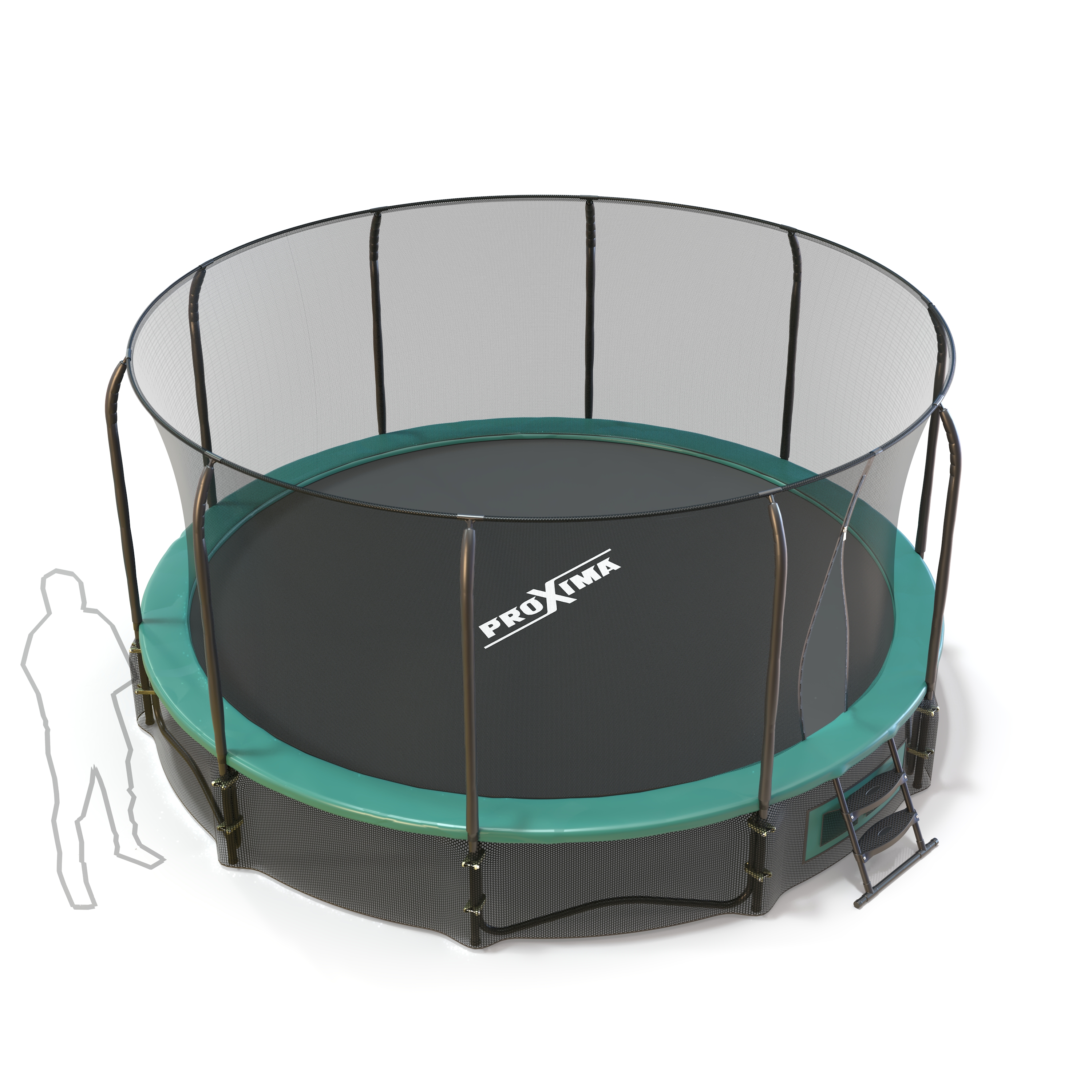 Батут Proxima Premium Dual 15 футов, CFR-15F-5W