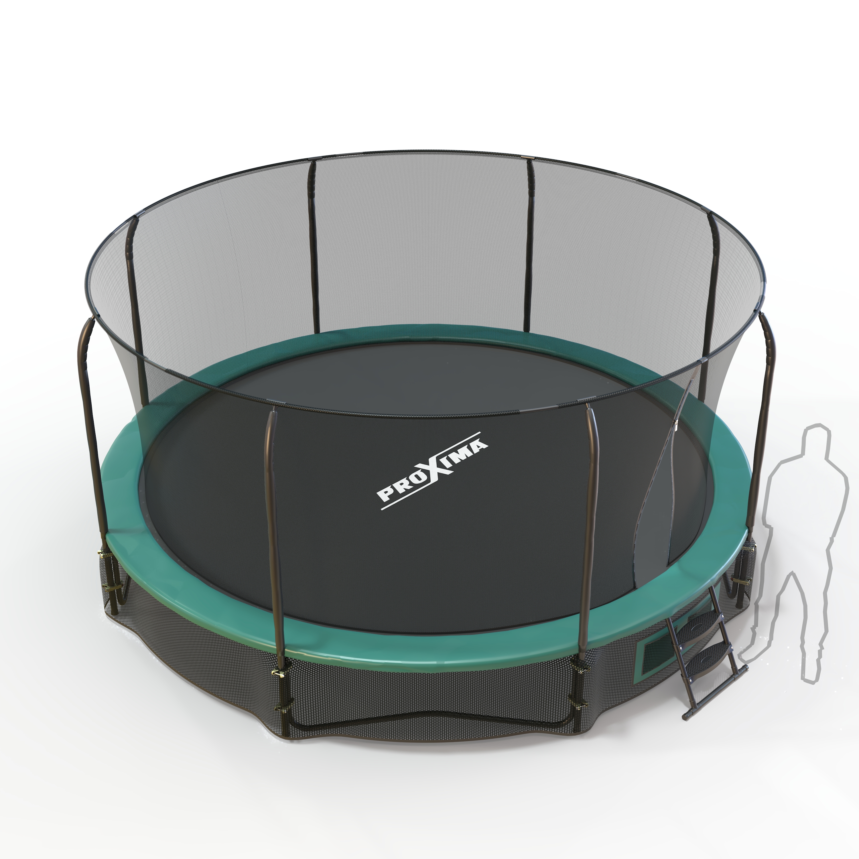Батут Proxima Premium Dual 14 футов, CFR-14F-4W