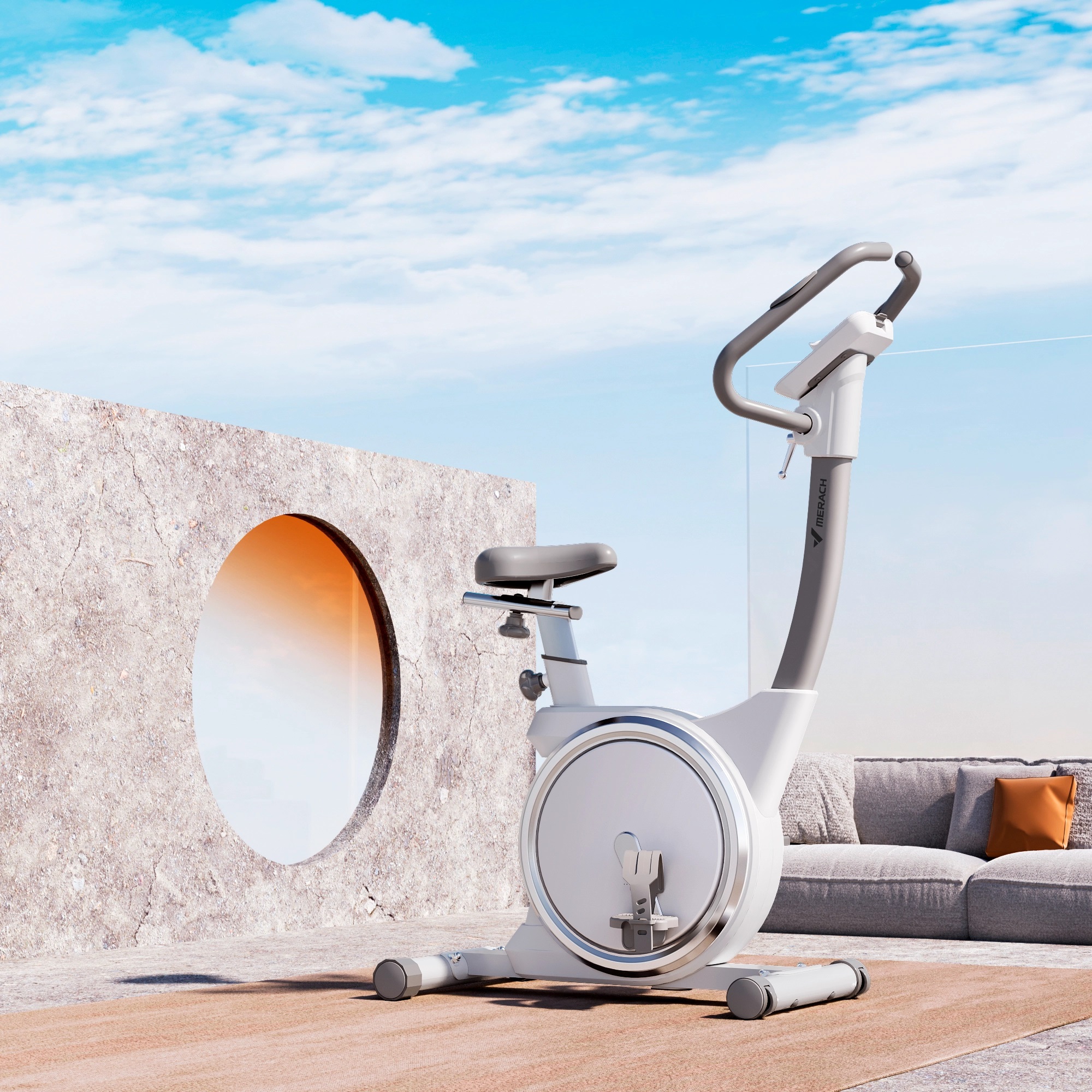 Велотренажер MERACH MR-636