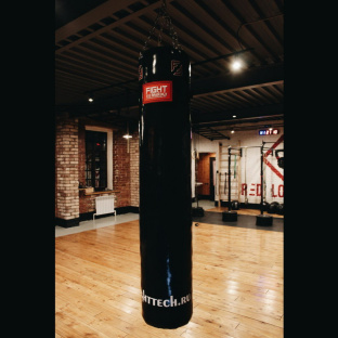 Боксерский мешок Fighttech ПВХ 180Х35 black edition