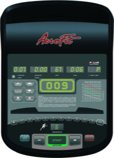 Эллиптический тренажер AeroFit X4-E LED