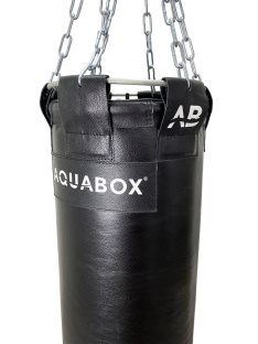 Мешок боксерский водоналивной AQUABOX кожа 45/120/80 кг черный