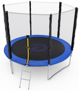 Батут с сеткой DFC PELPO 8ft с лестницей, BLUE