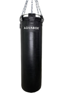 Мешок боксерский водоналивной AQUABOX кожа 45/120/80 кг черный
